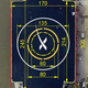 Photo originally tweeted (and since deleted) by Elon Musk of the landing platform